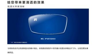 依视路镜片价格表