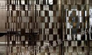 室内不锈钢屏风