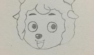 喜羊羊当影王怎么画