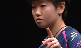 孙颖莎4比1击败王艺迪 孙颖莎4比1击败王艺迪